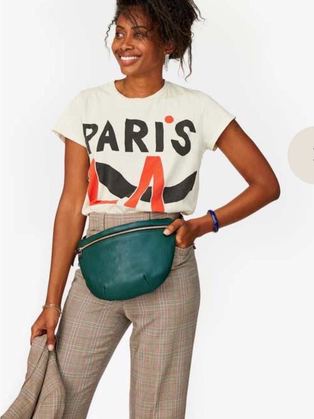 Extremely Rare Clare V Grand Fanny in Deep Sea Green